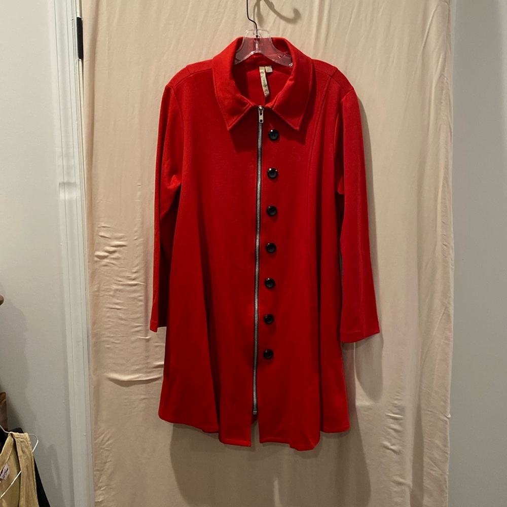 Comfy brand zippered tunic